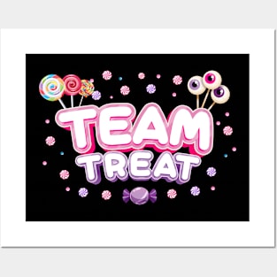 Team Treat Costume for  Trick or Treaters Posters and Art